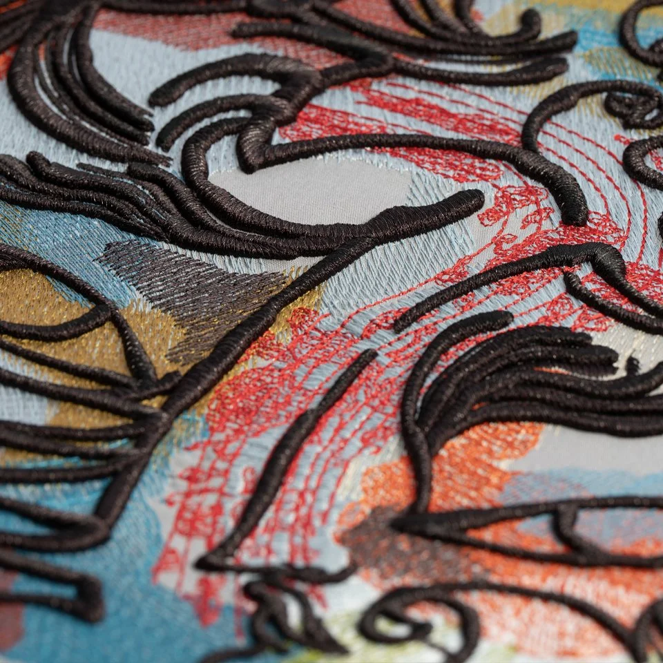 Embroidery created by Saveliin Uusküla 