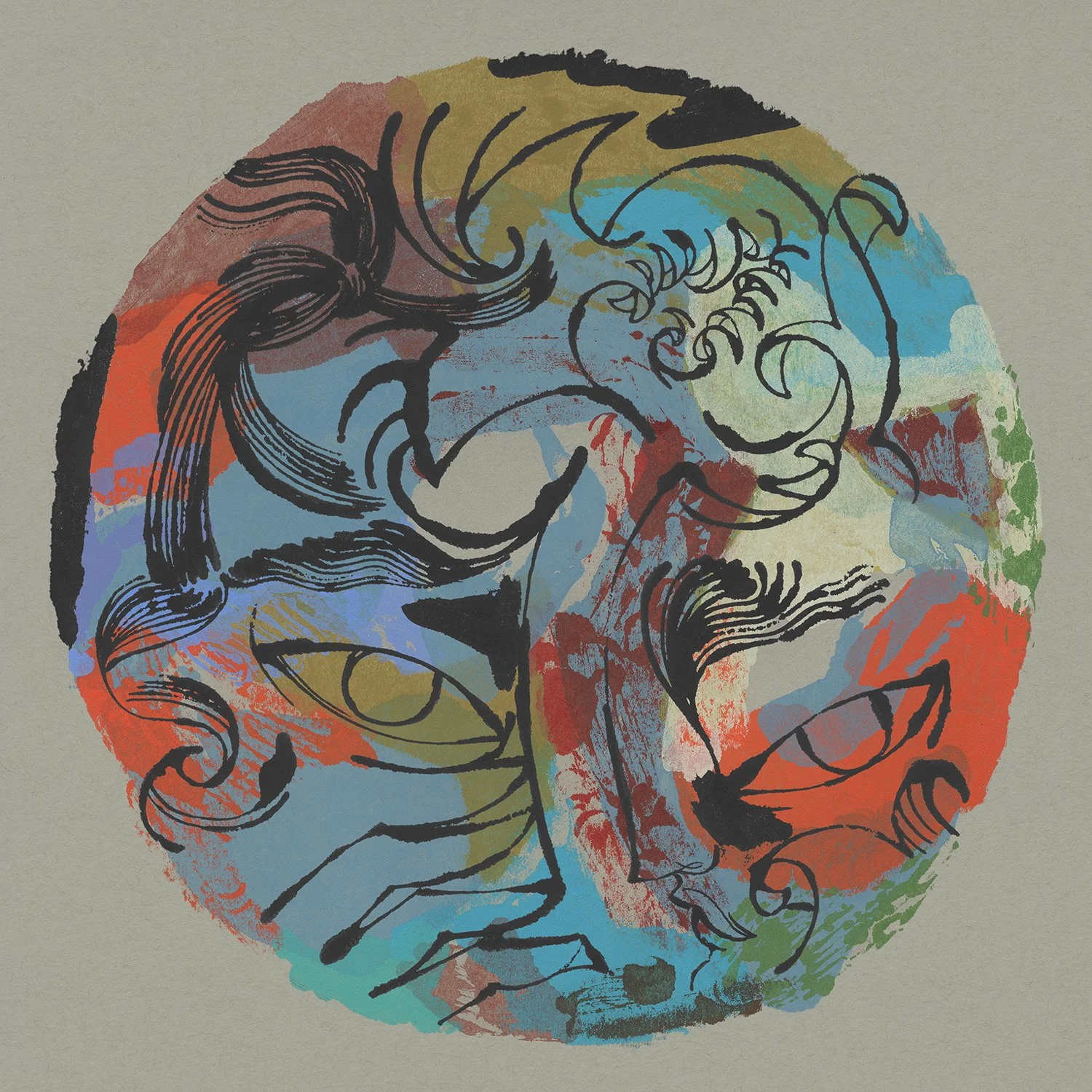 Abstractfloral (autumn) Nr2 - Original Artwork