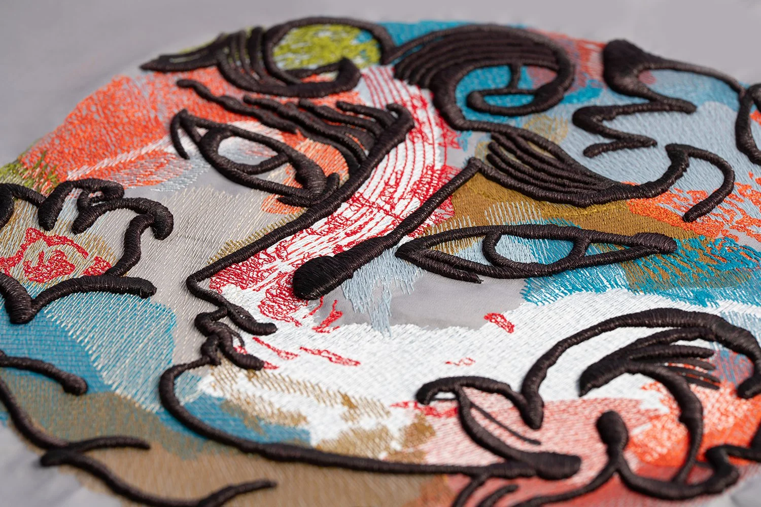 Embroidery created by Saveliin Uusküla 