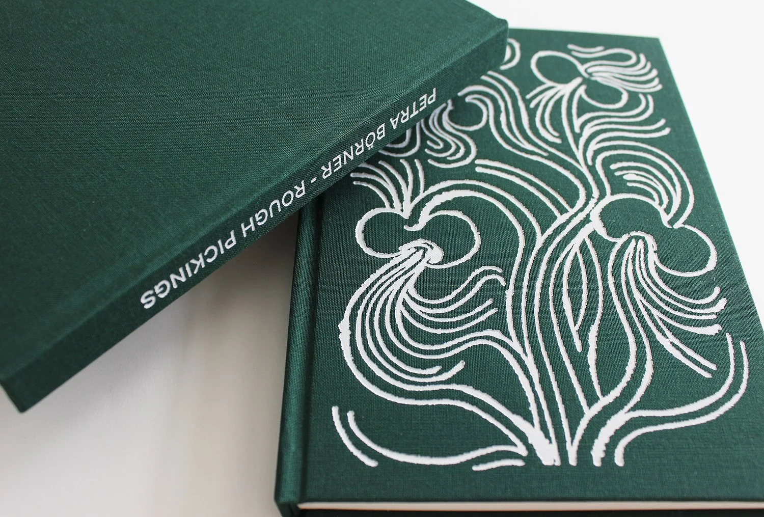 Hard cover featuring Abstractfloral Nr 0560
