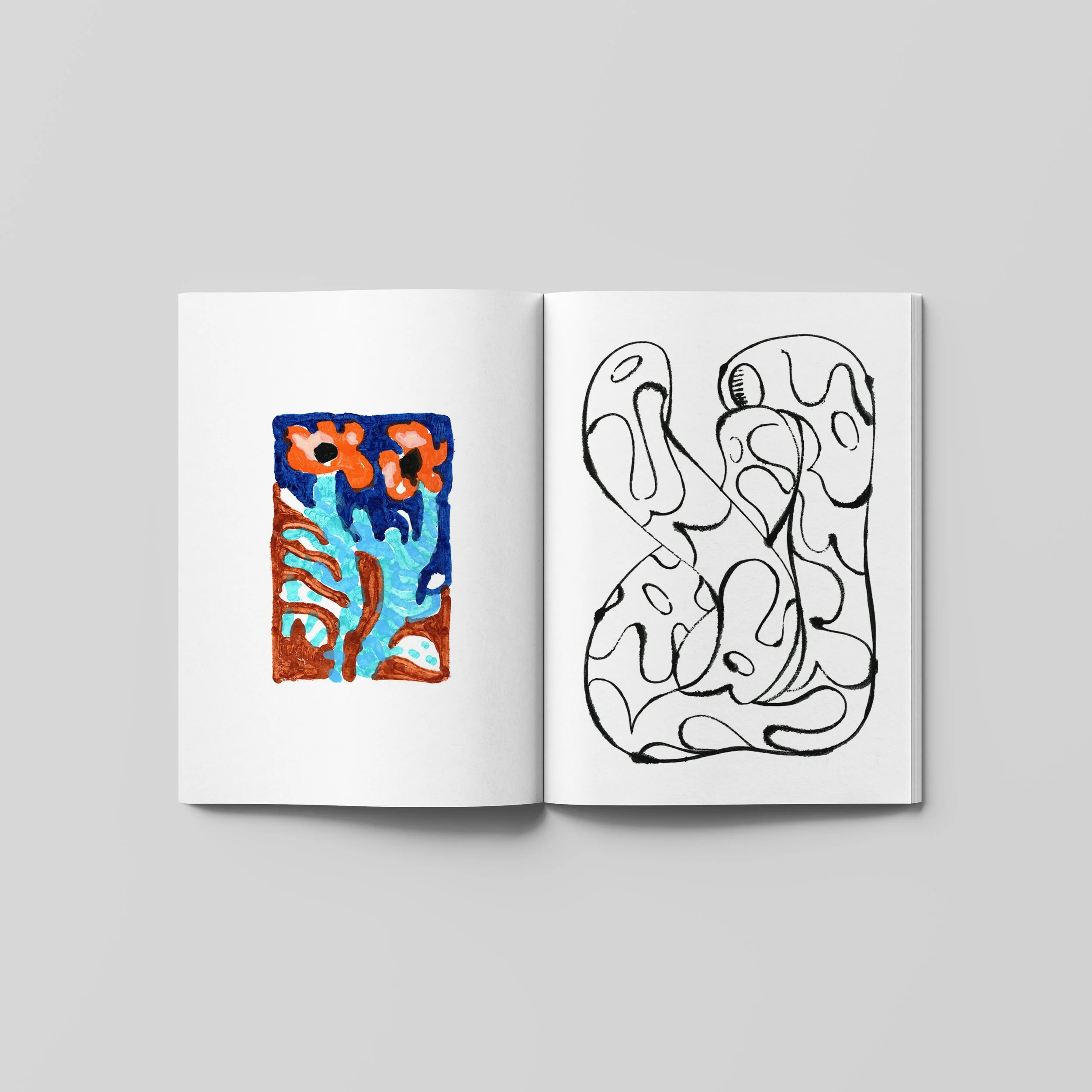 Floralpaint 0455 & Abstractfloral 0550