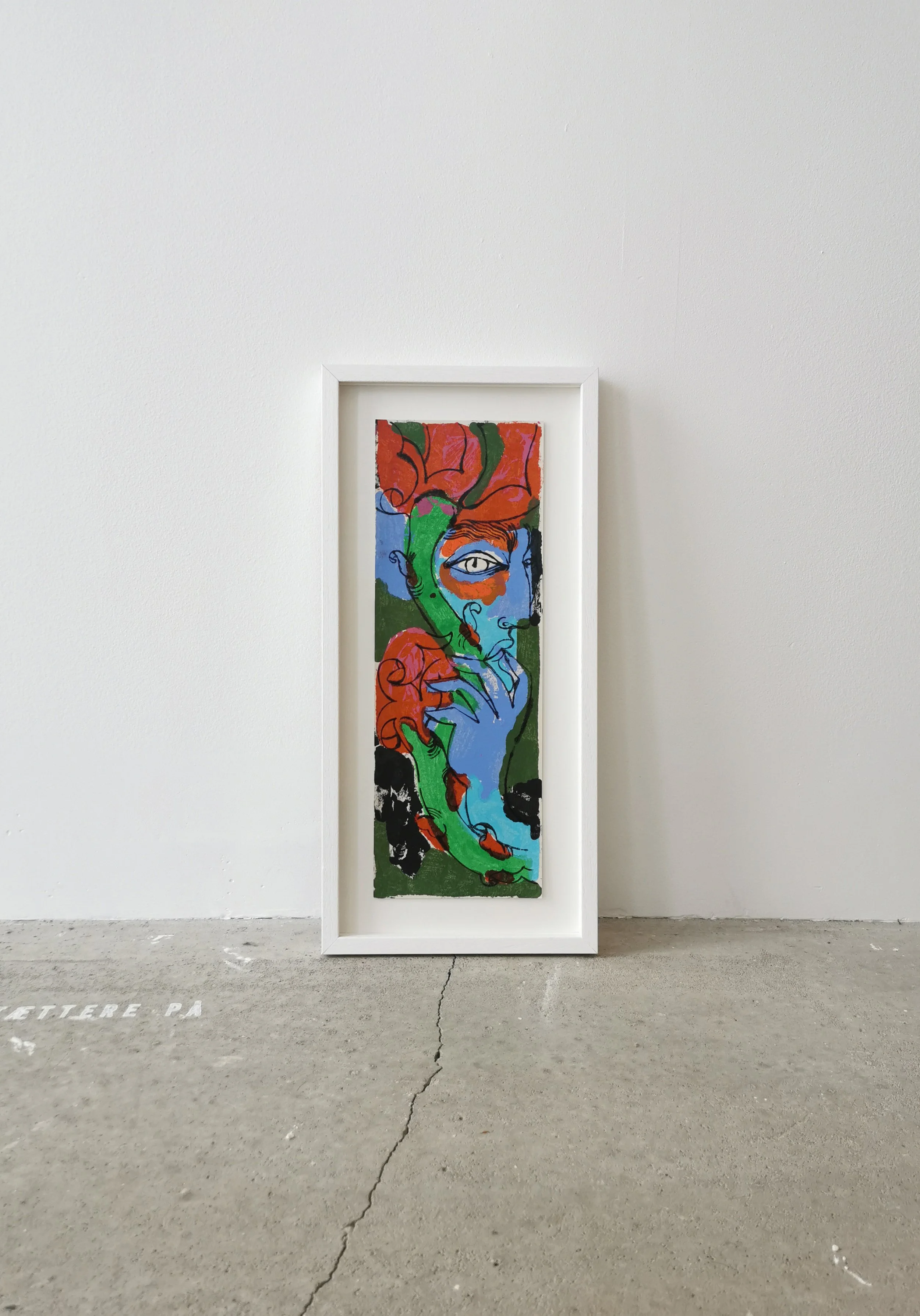 Facepaint 102a - Framed