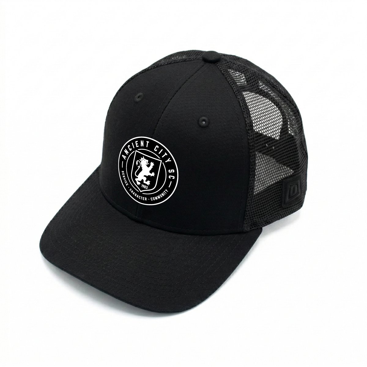 Ancient City SC - Vintage Trucker- Black