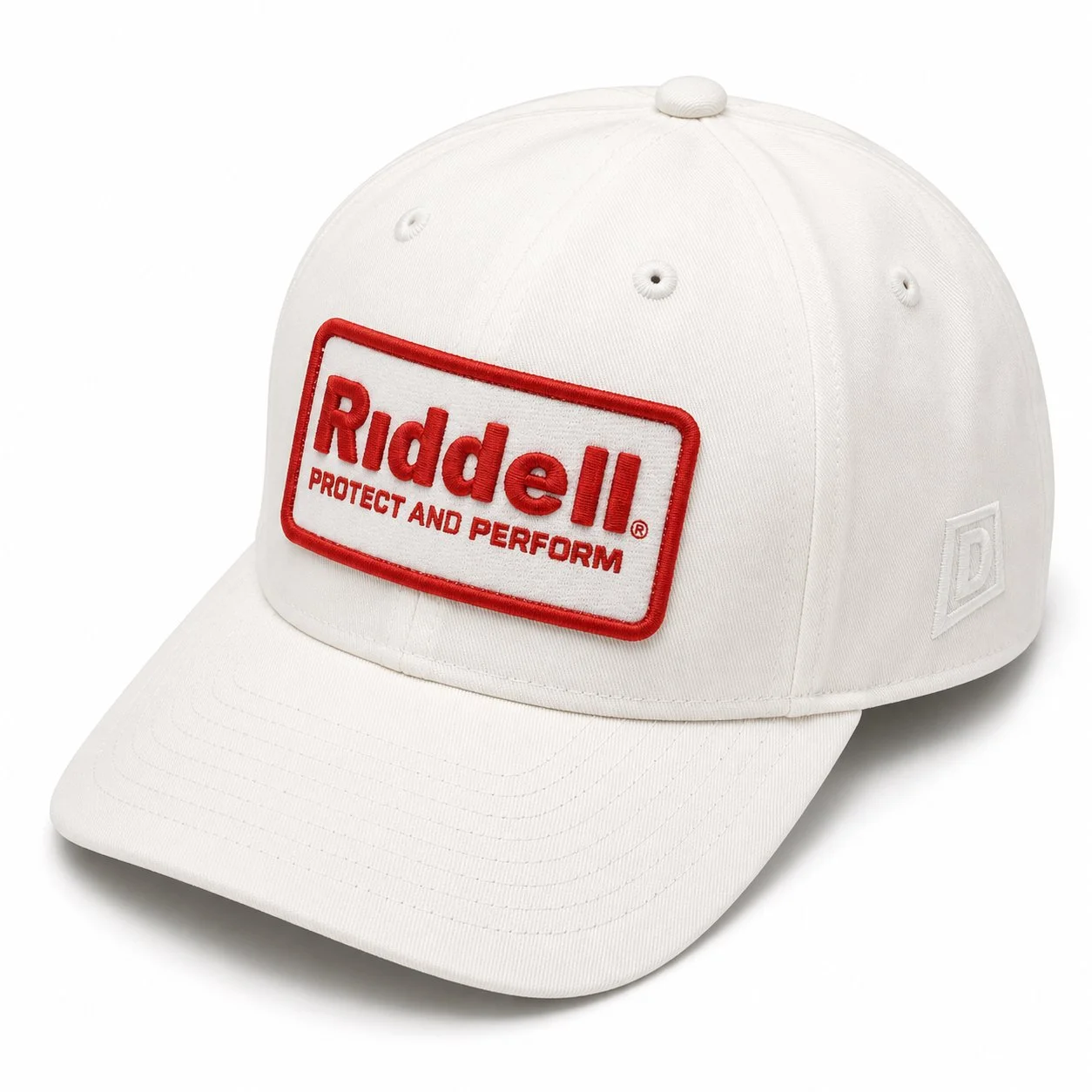 Riddell Unstructured Cotton Twill Style 1 Snapback - White