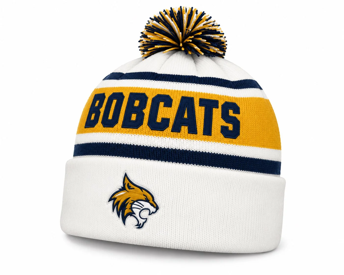 Bobcat Beanie  - White