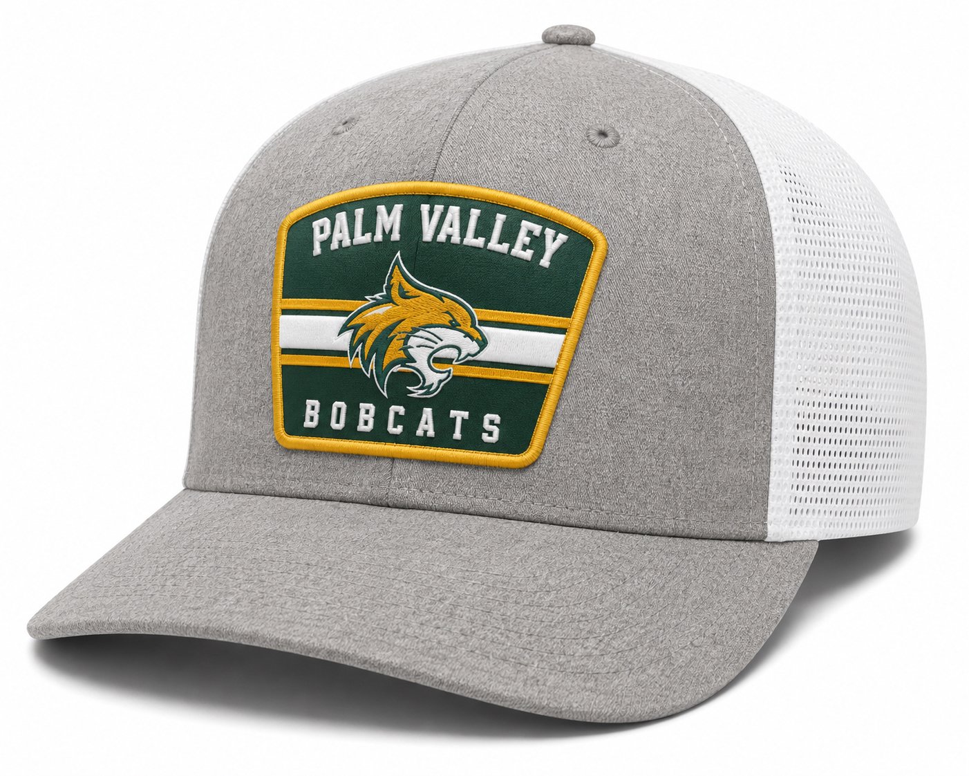 Palm Valley Bobcats Vintage Trucker - Heathered