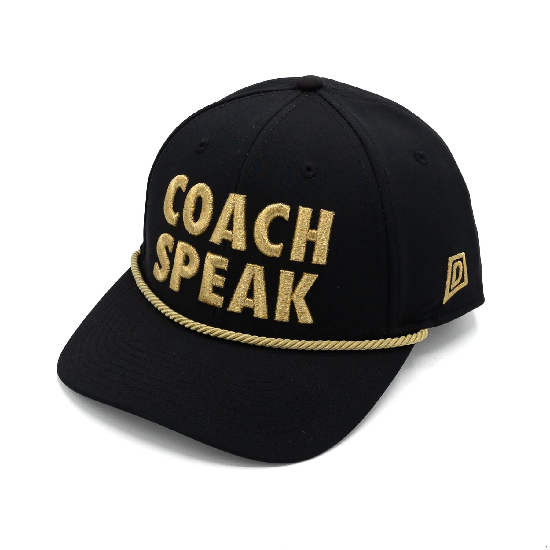 Coach Speak - Black/Metallic Gold