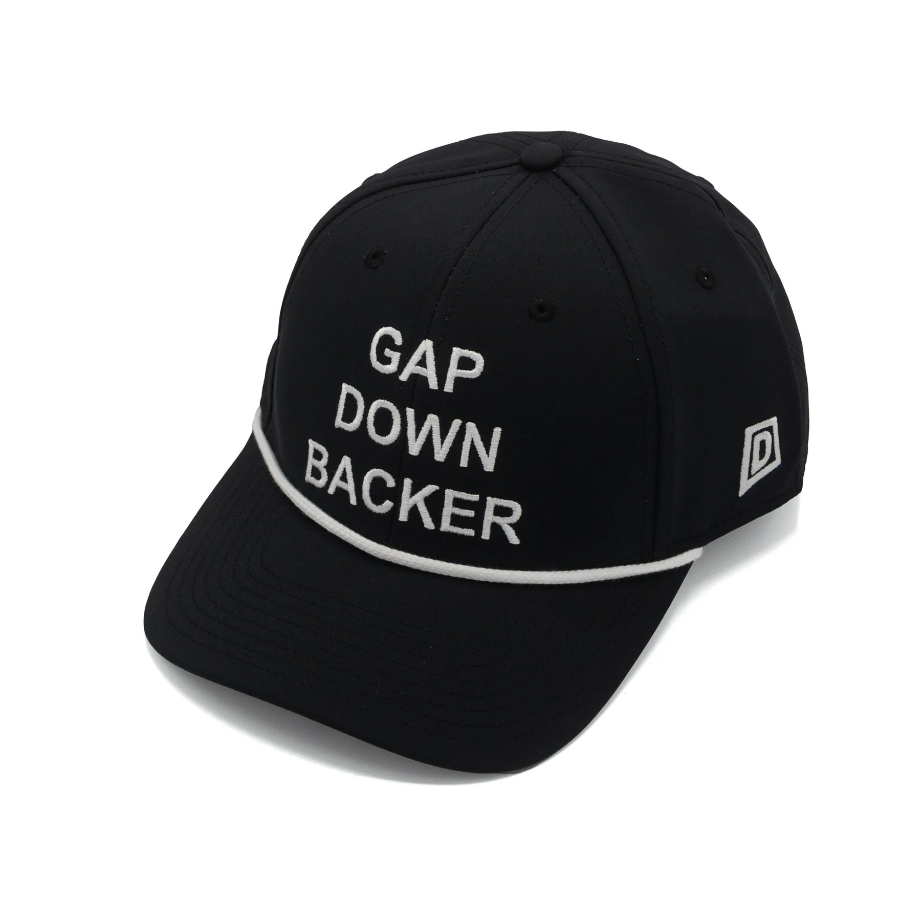 GAP DOWN BACKER - BLACK