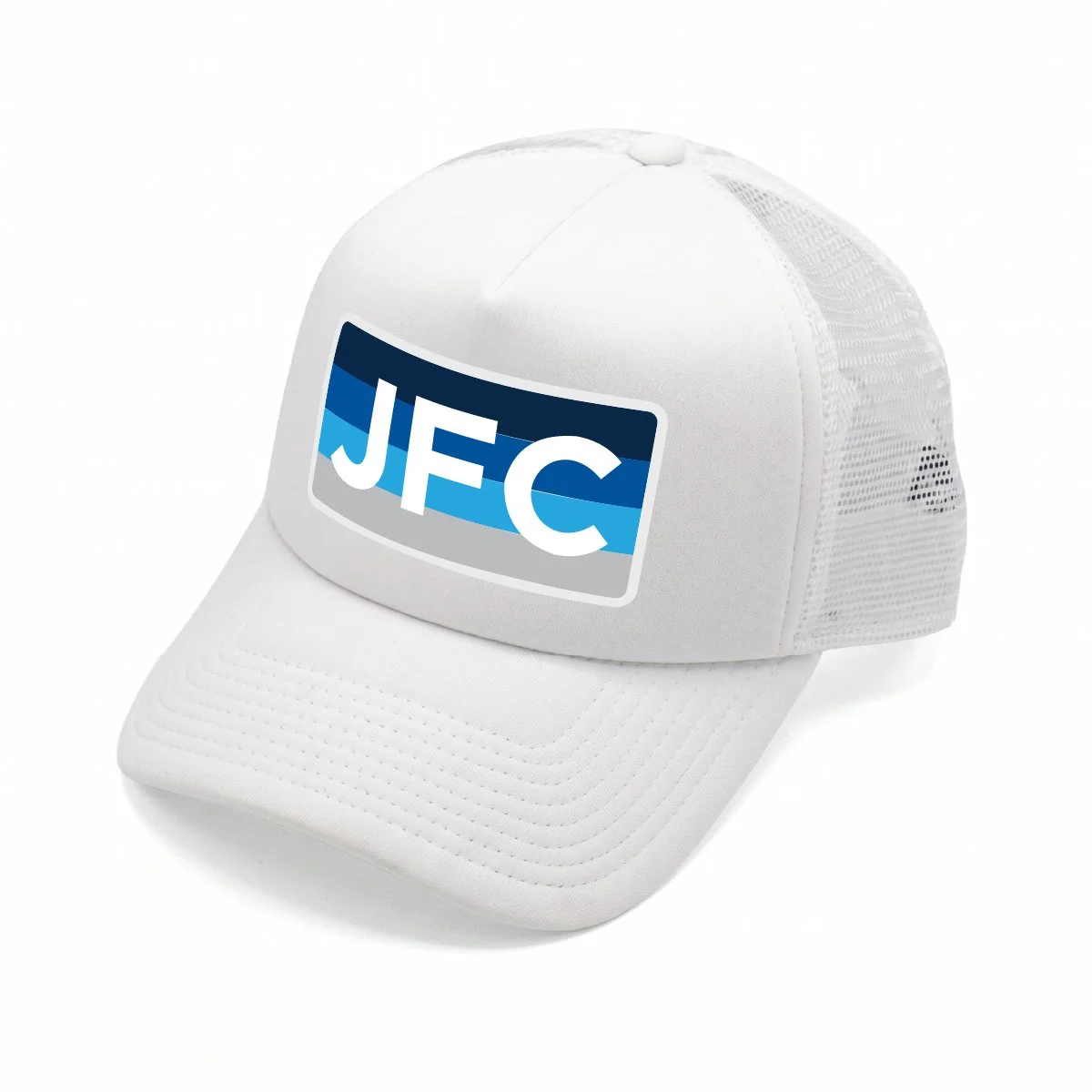 JFC - 5 Panel Foam Trucker - White