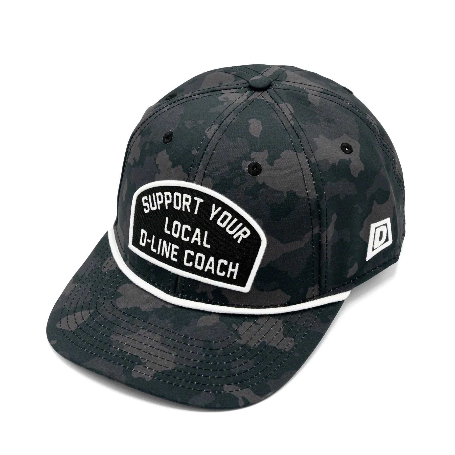 SUPPORT YOUR LOCAL D-LINE COACH- Blackout Camo