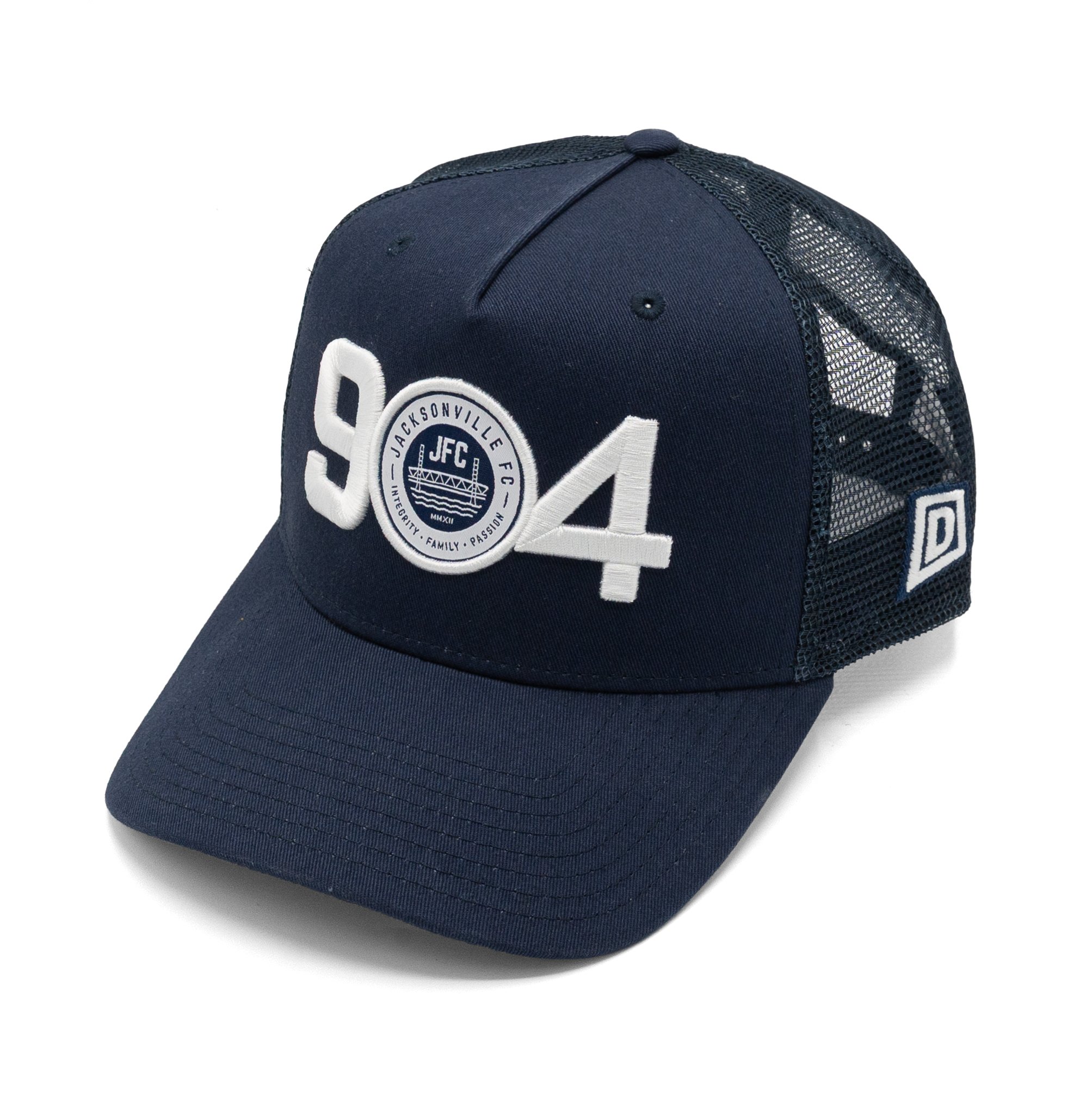 JFC 904 5 Panel Trucker - Navy Blue