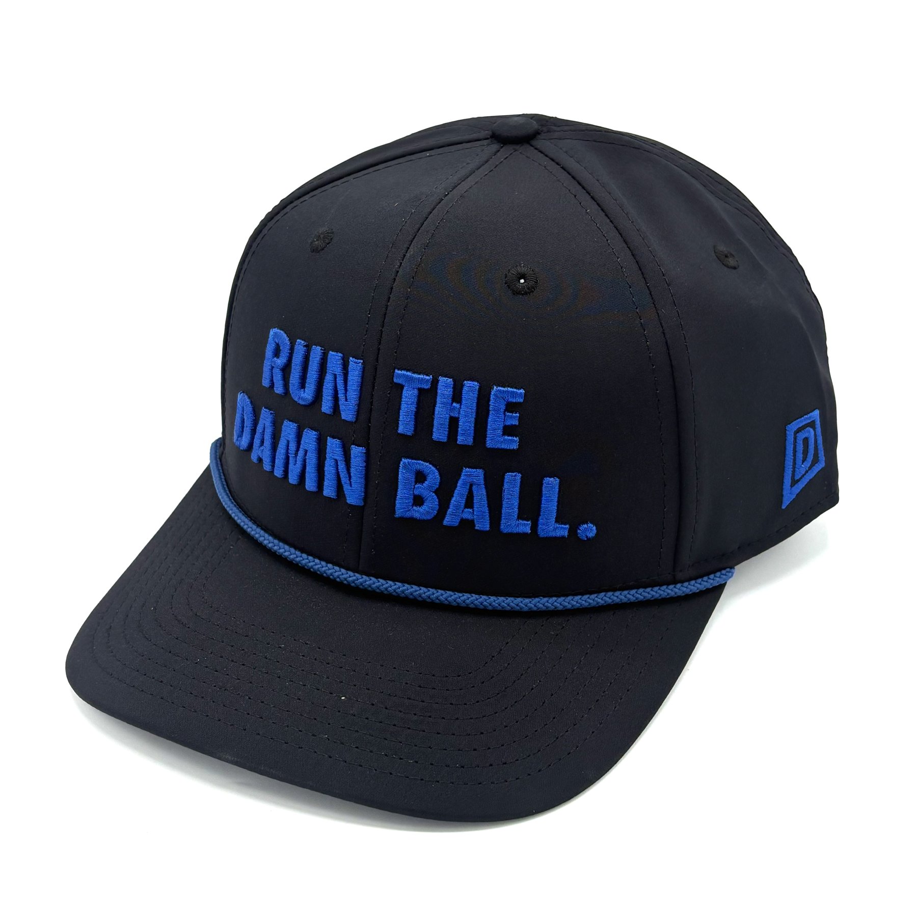 Run the Damn Ball - Black/Royal