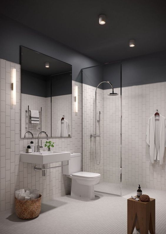 Bathroom Ceilings This Minimal House Diy Minimalism Home