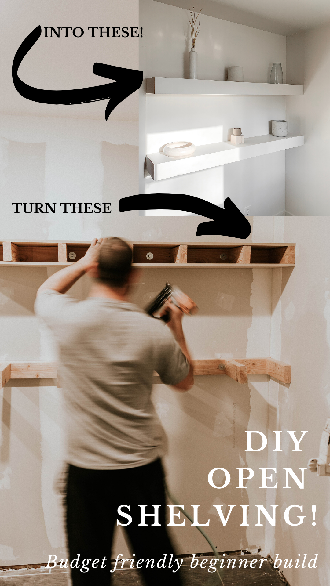 How To Make DIY Floating Shelves