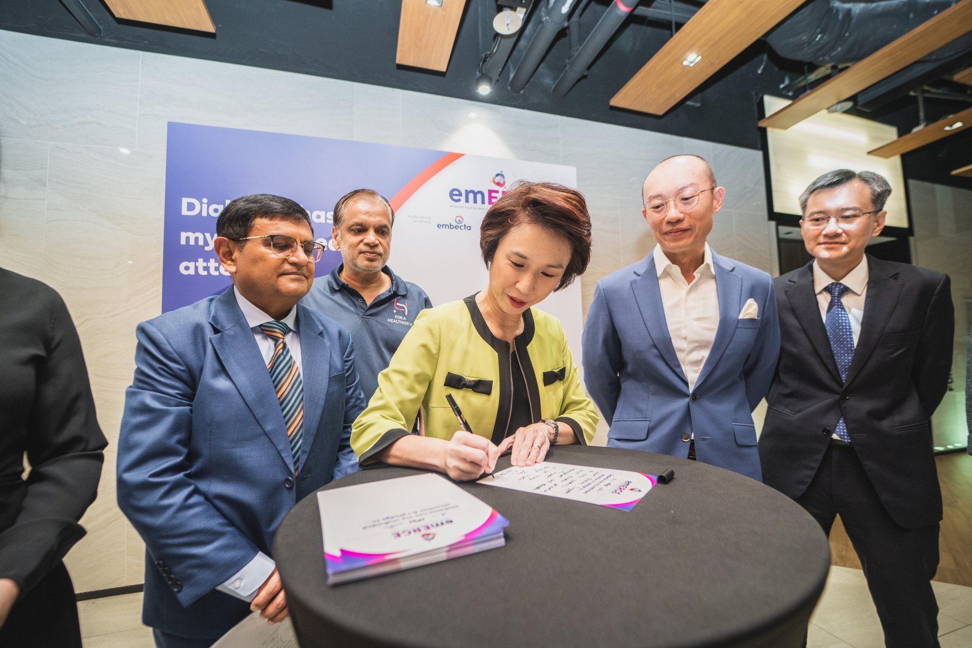 embecta, a global diabetes care company with a 100-year legacy in insulin delivery launched emERGE, a regional educational initiative in partnership with the Association of Diabetes Educators Singapore (ADES) and Diabetes Singapore last Saturday. 

5