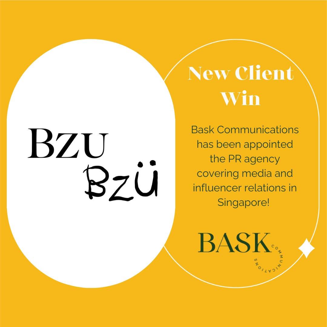 NEW CLIENT WIN! 

We're thrilled to be joining family care brand @bzubzusingapore as the appointed public relations agency in Singapore. BZU BZU was founded in 2019 to create children and family care products for every age group, using natural and no