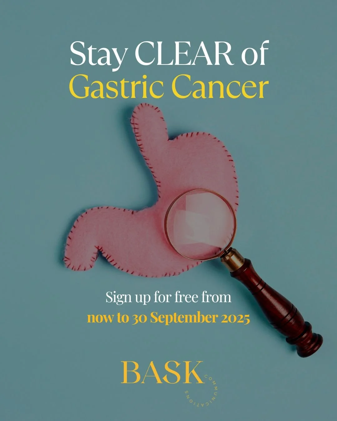 Stay CLEAR of Gastric Cancer ✨
Sign up for 365 Cancer Prevention Society&rsquo;s free gastric cancer screening campaign.
Eligible participants will undergo GASTROClear &mdash; the world&rsquo;s first clinically approved microRNA blood test for early 
