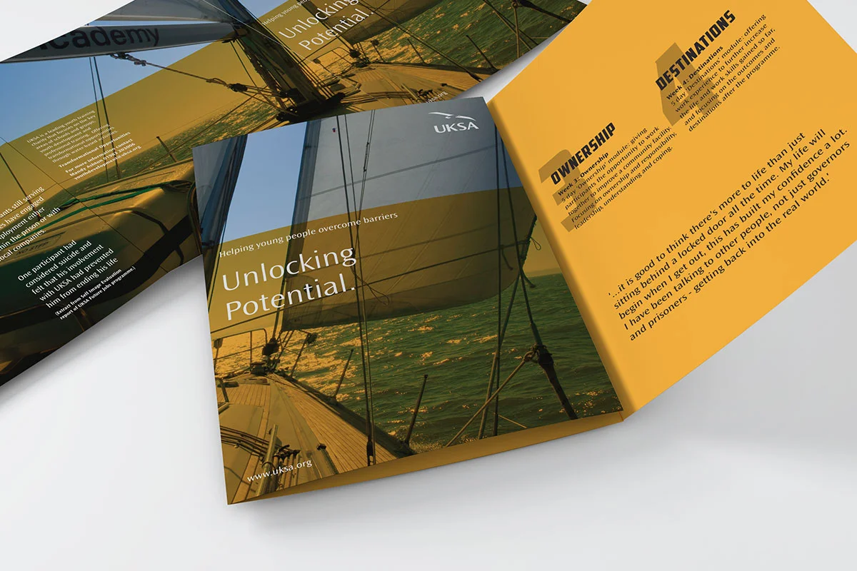 UKSA trifold brochure