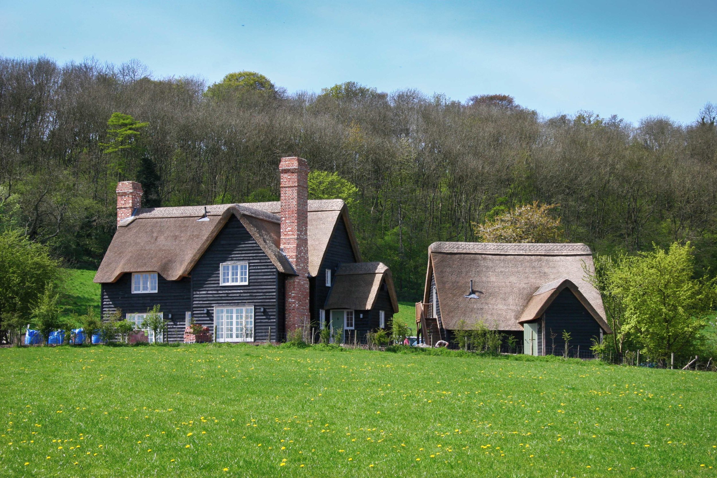 Replacement dwelling and barn conversion