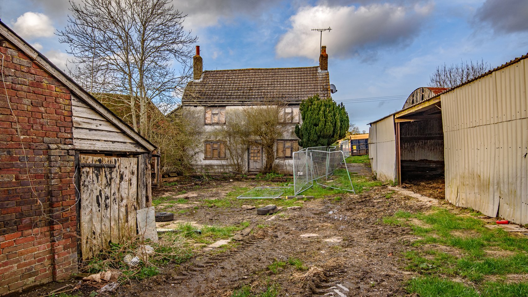 March 2021 - Durham Farm awaiting demolition