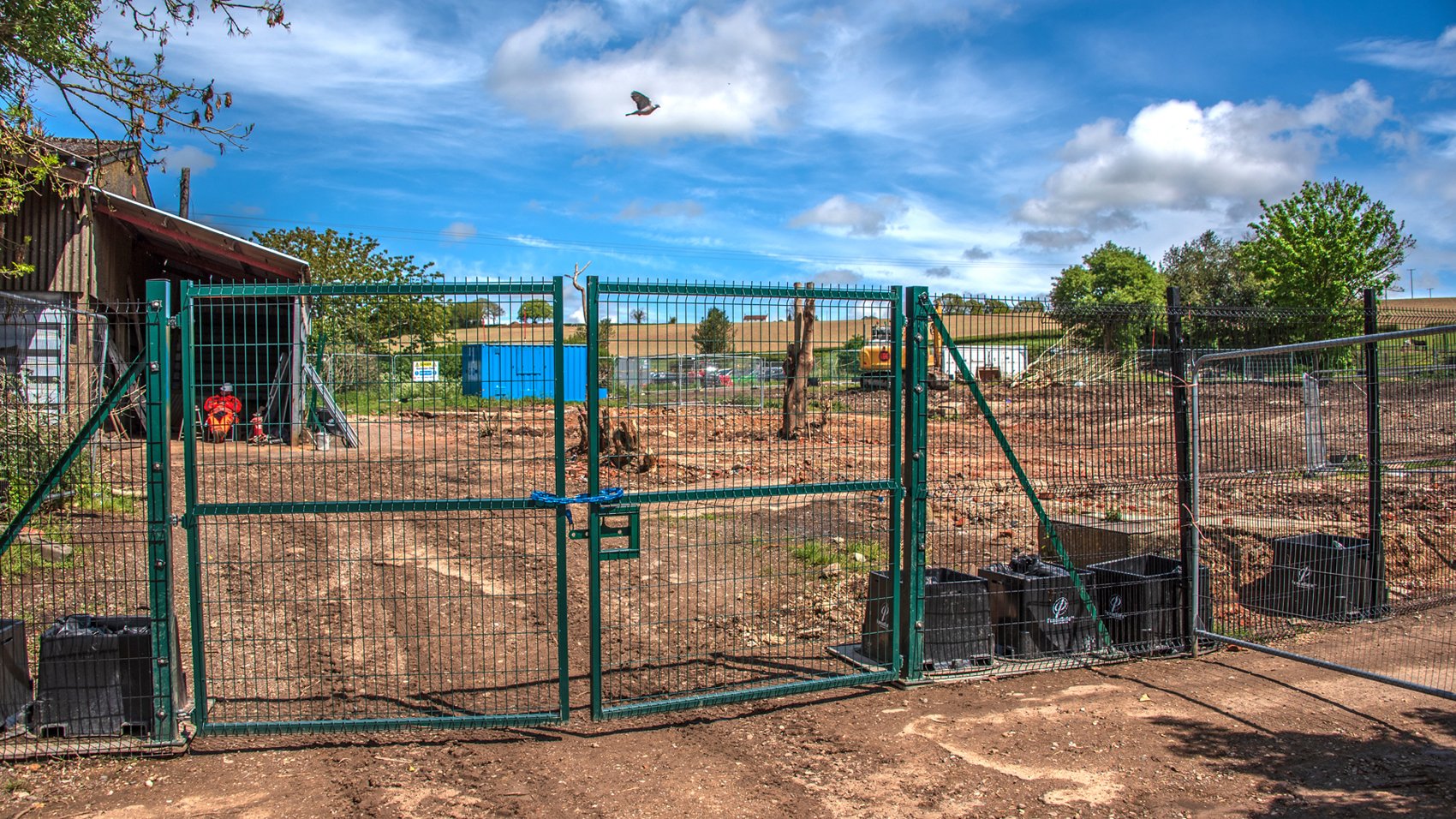May 2021 - Durham Farm partly demolished