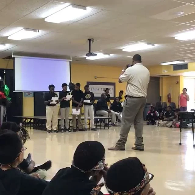 Throwback Thursday: last week, scholars celebrated Black History Month by attending an assembly of their peers and guest presenters displaying their talents, passions, words and ideas with incredible performances. #blackhistorymonth #blackexcellence #scitech #chargers #tbt #renew
