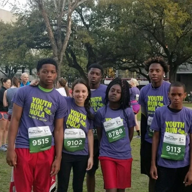 Our Youth Run NOLA team of eighth graders and Charger alums took on the Rock and Roll Half Marathon (13 miles) this morning! Congrats to the team and coach Filardo for all the work that went into preparing for today. #scitech #chargers #alumni #chargerpride #halfmarathon #rockandrollmarathon #youthrun #youthrunnola #renew