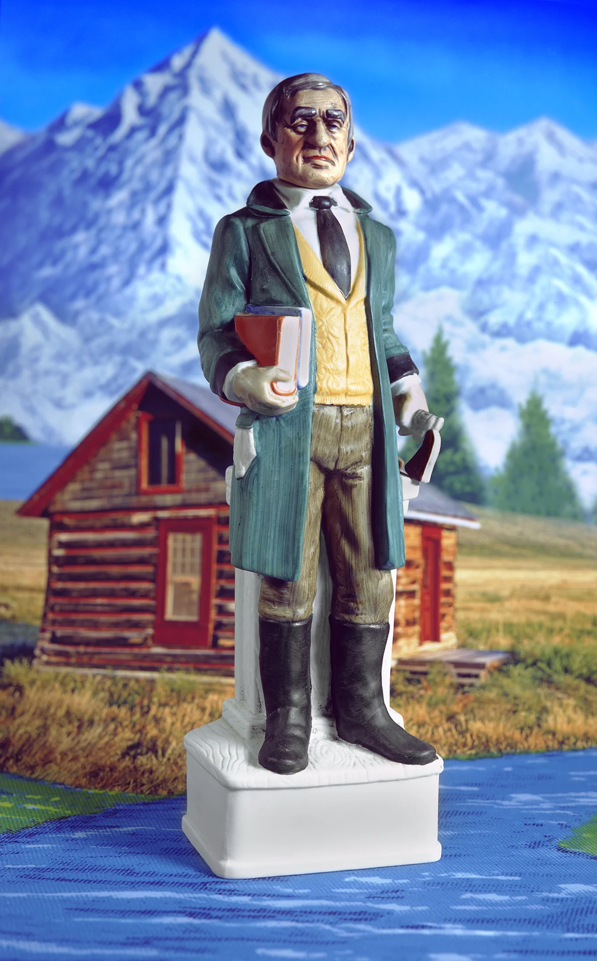 Lawyer with Ice Mountain