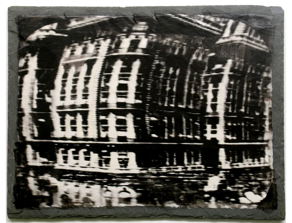 Falling Down Titled Building
