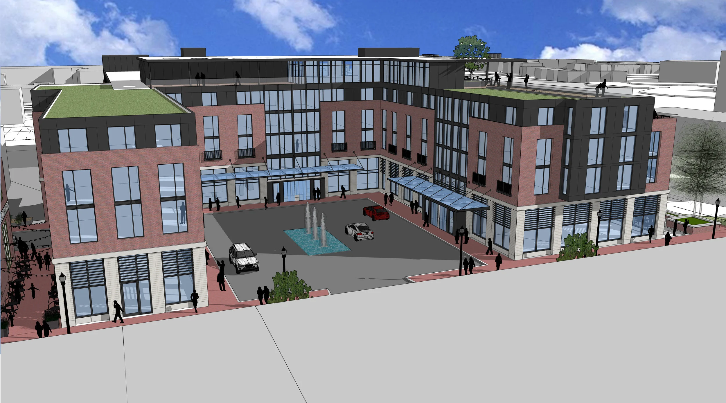 Downtown Hotel at Carroll Creek Gains Key Approval From HPC
