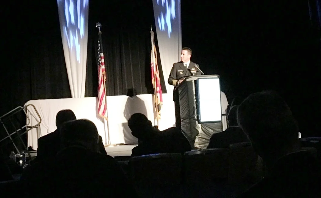Captain Ed Devinney, US Navy with the United State Cyber Command