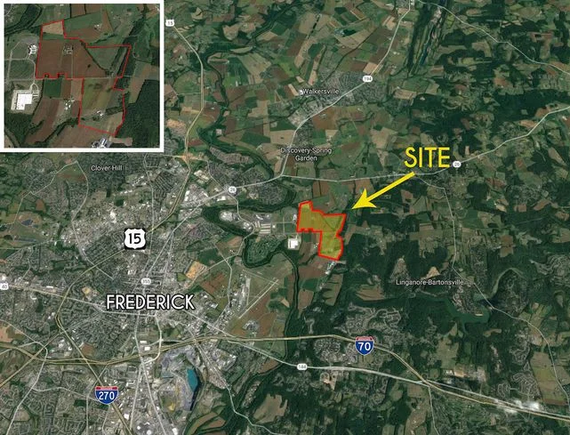 327-Acre Frederick Site Hits The Market With 3M SF Of Potential Industrial Development