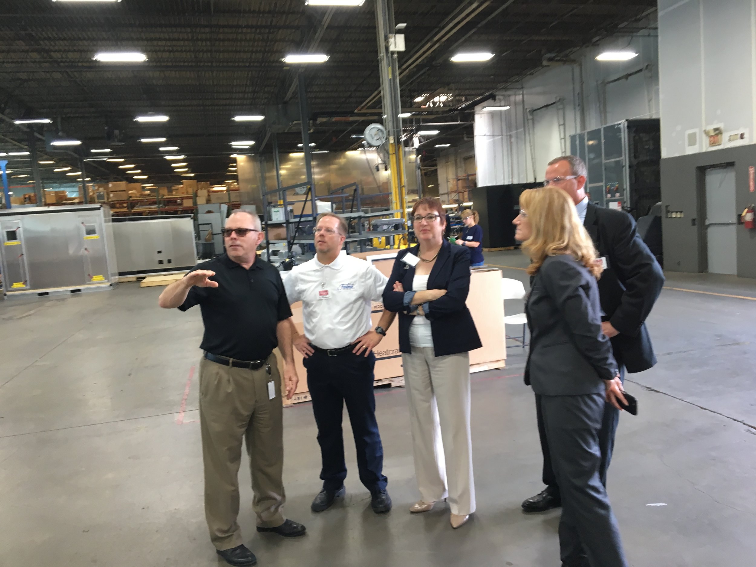 City, County and State reps touring Stulz- ATS