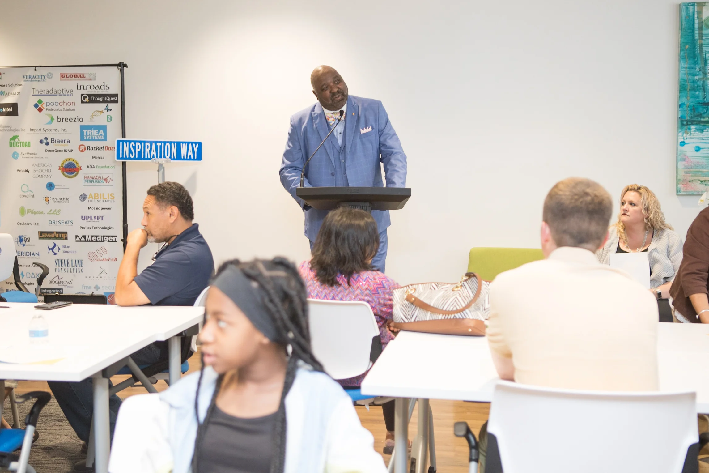 Local Frederick business owners and hopeful entrepreneurs gather once a month with the MBV Program to talk about overcoming issues specific to minority and women-owned businesses.