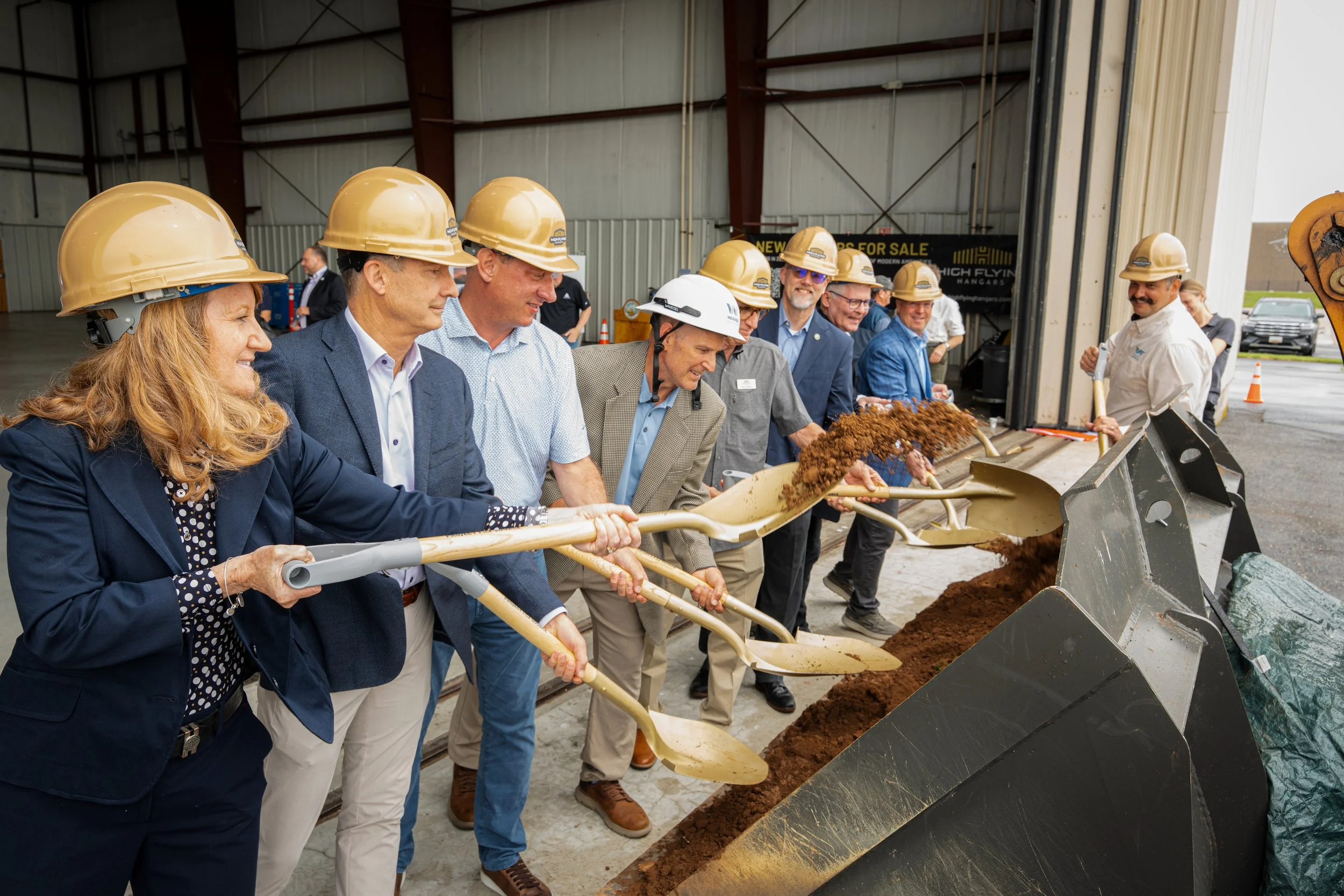 High Flying Hangars: New Hangar Development at Frederick's Airport