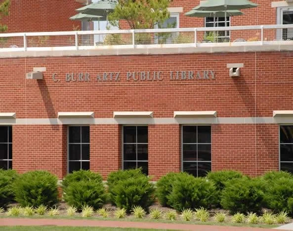 C. Burr Artz Library Project completed by Frederick Brick Works