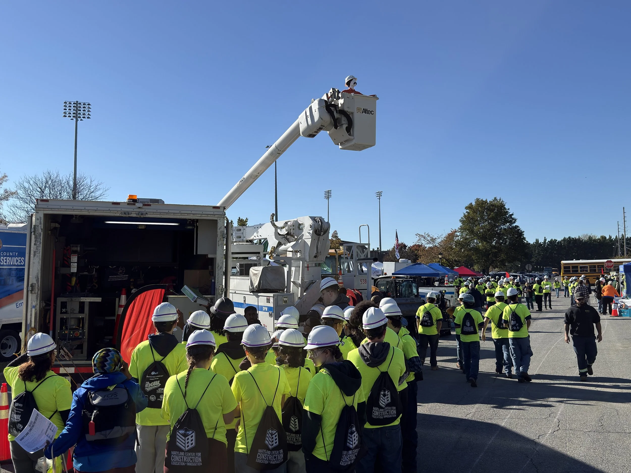 City of Frederick DPW at Construction Career Dar