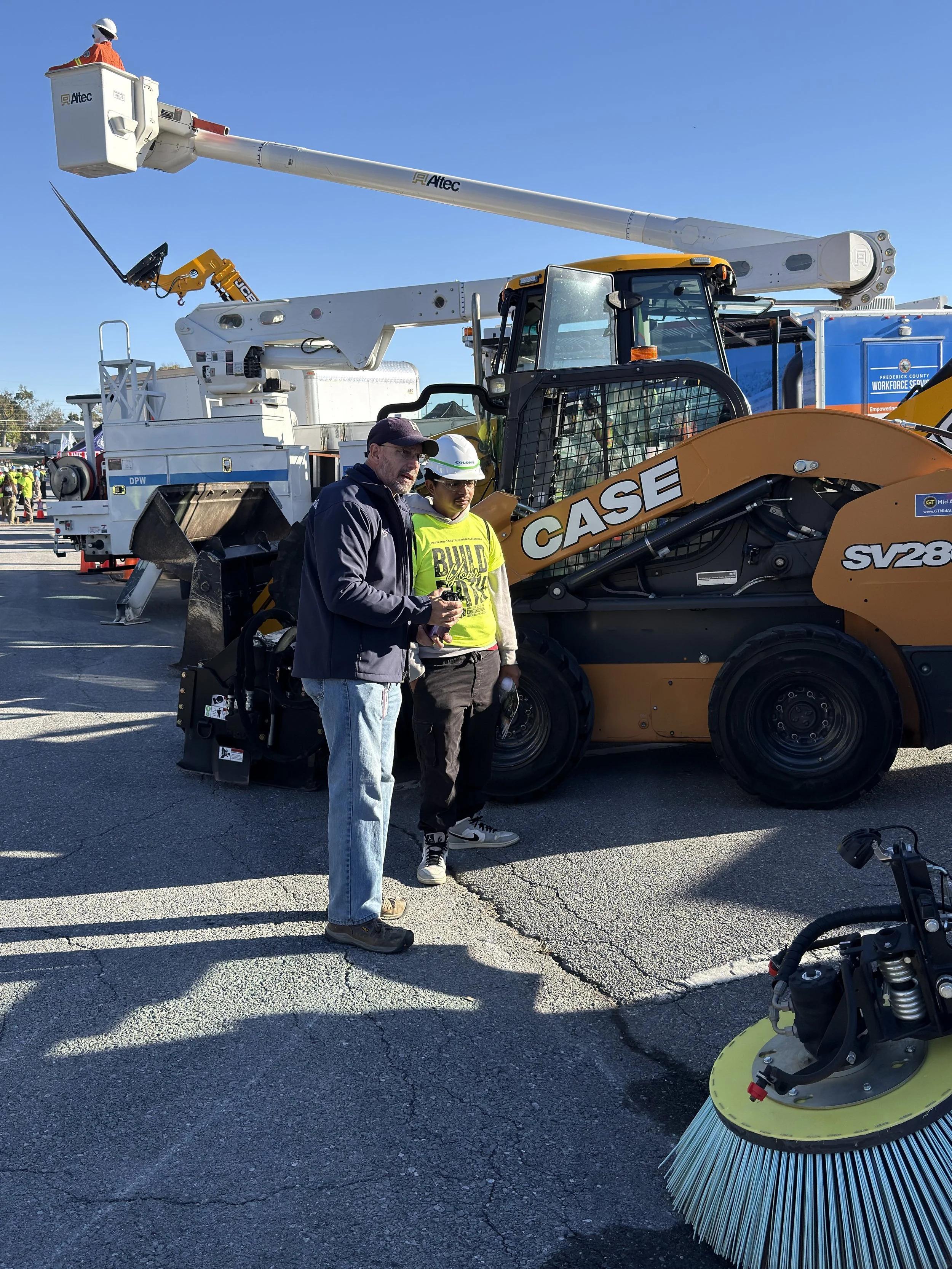 City of Frederick DPW at Construction Career Dar