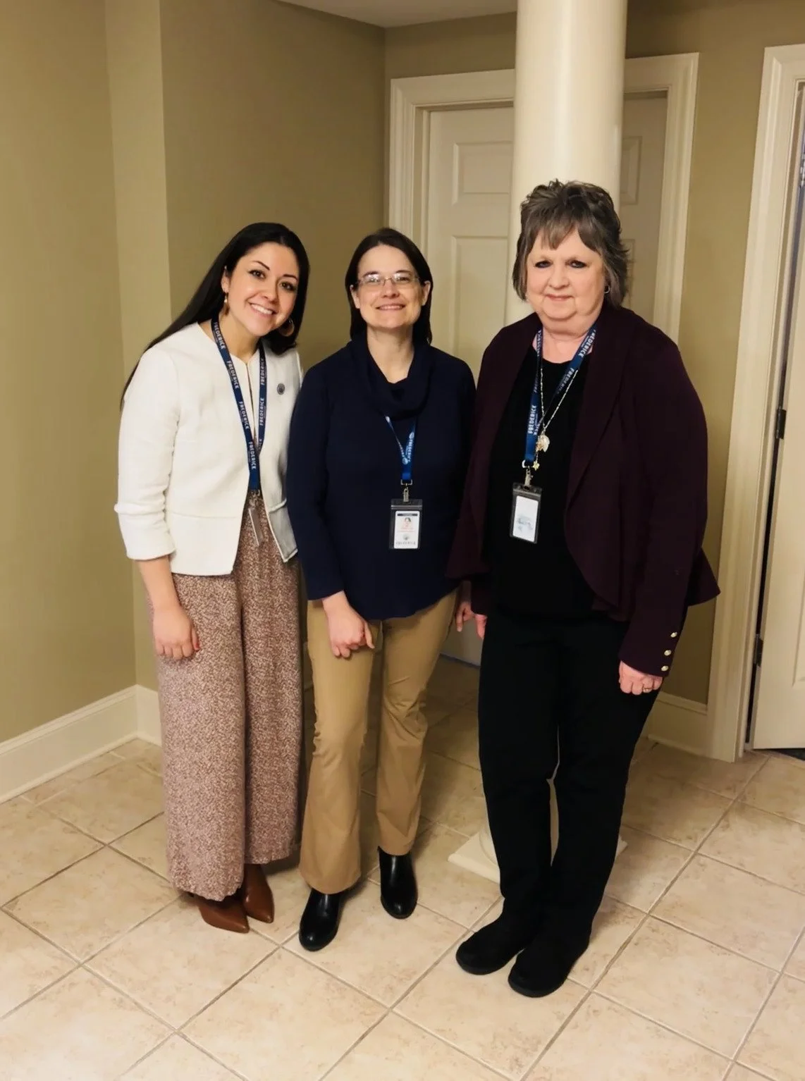 Pictured L-R: Carol Park, Project Coordinator, Ericka Rohrbaugh, Manager of Opportunity and Transformation, Mary Ford-Naill, Manager of Department of Economic Development