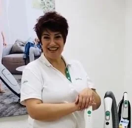 Nicole Mayer von der Firma Vorwerk aus Bad Kreuznach