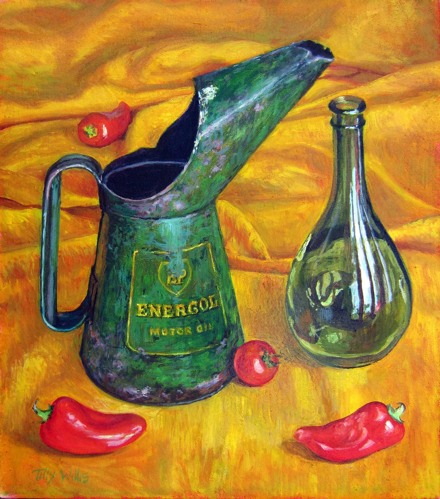 Still Life With Oil Can