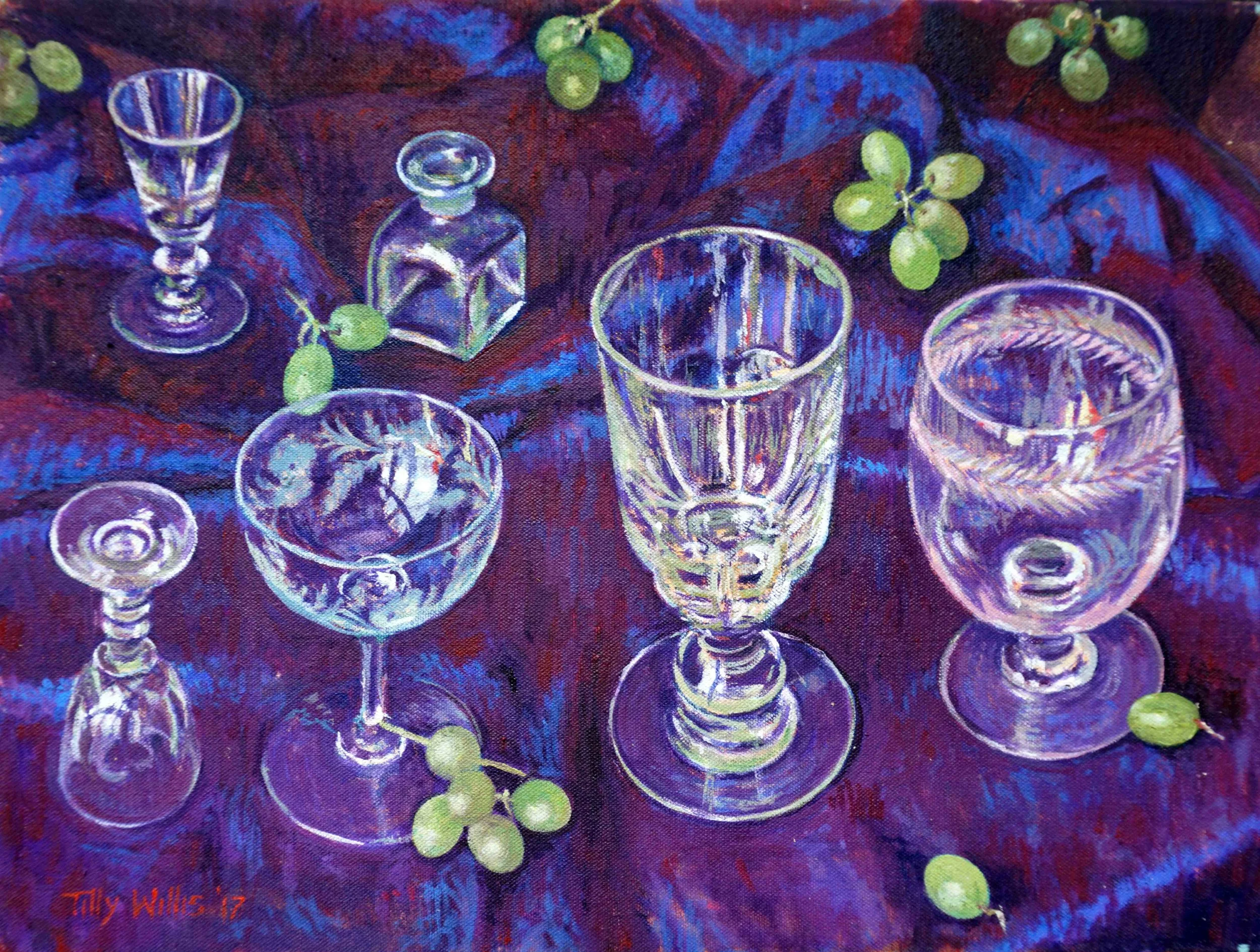 Glasses and Grapes