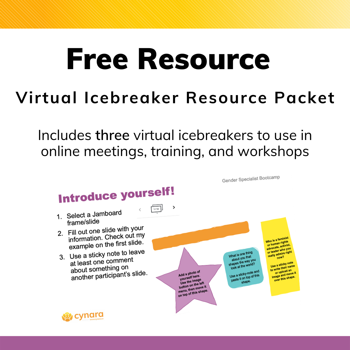 Gender Training Platform — Cynara