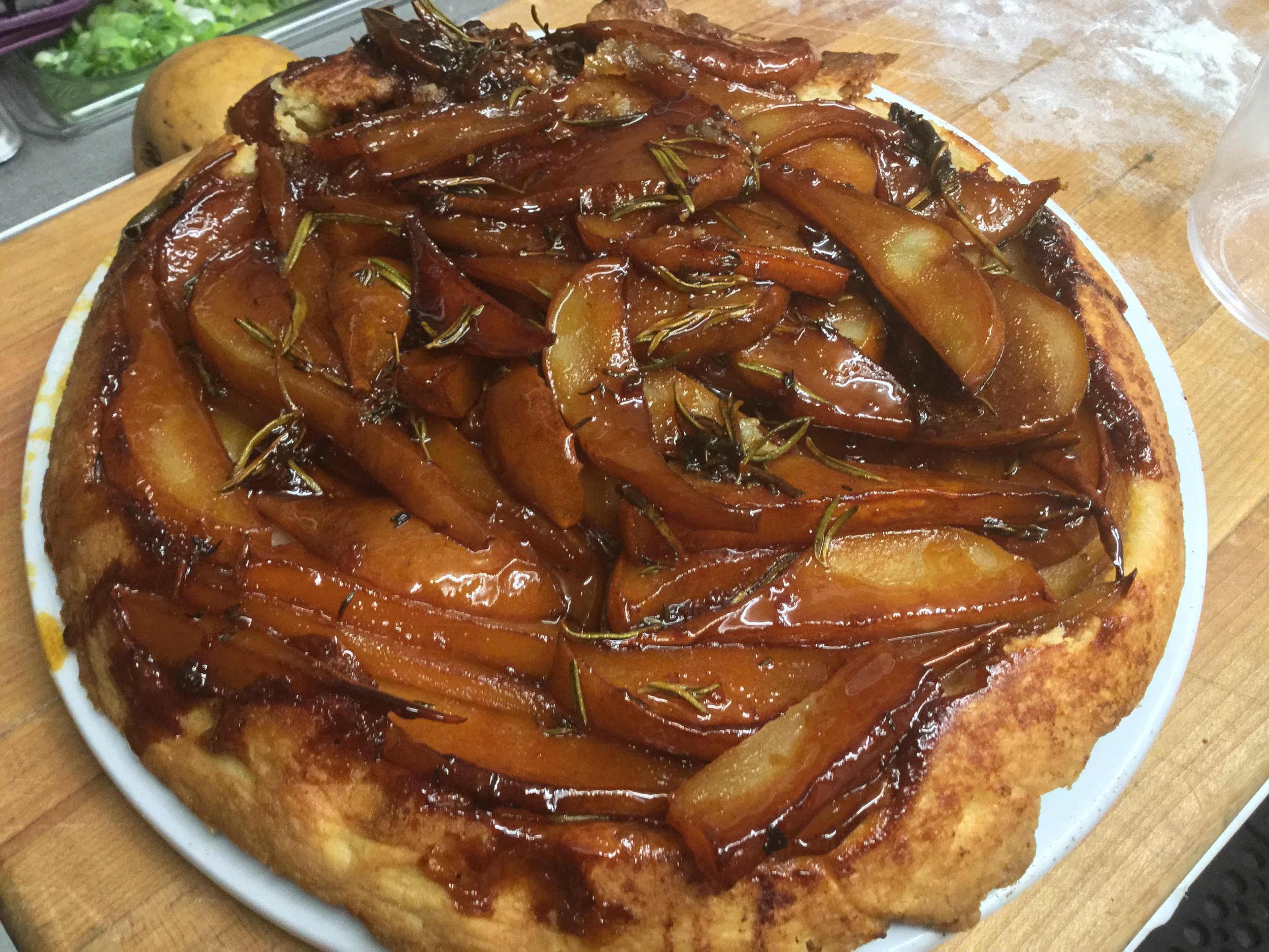Pear tart