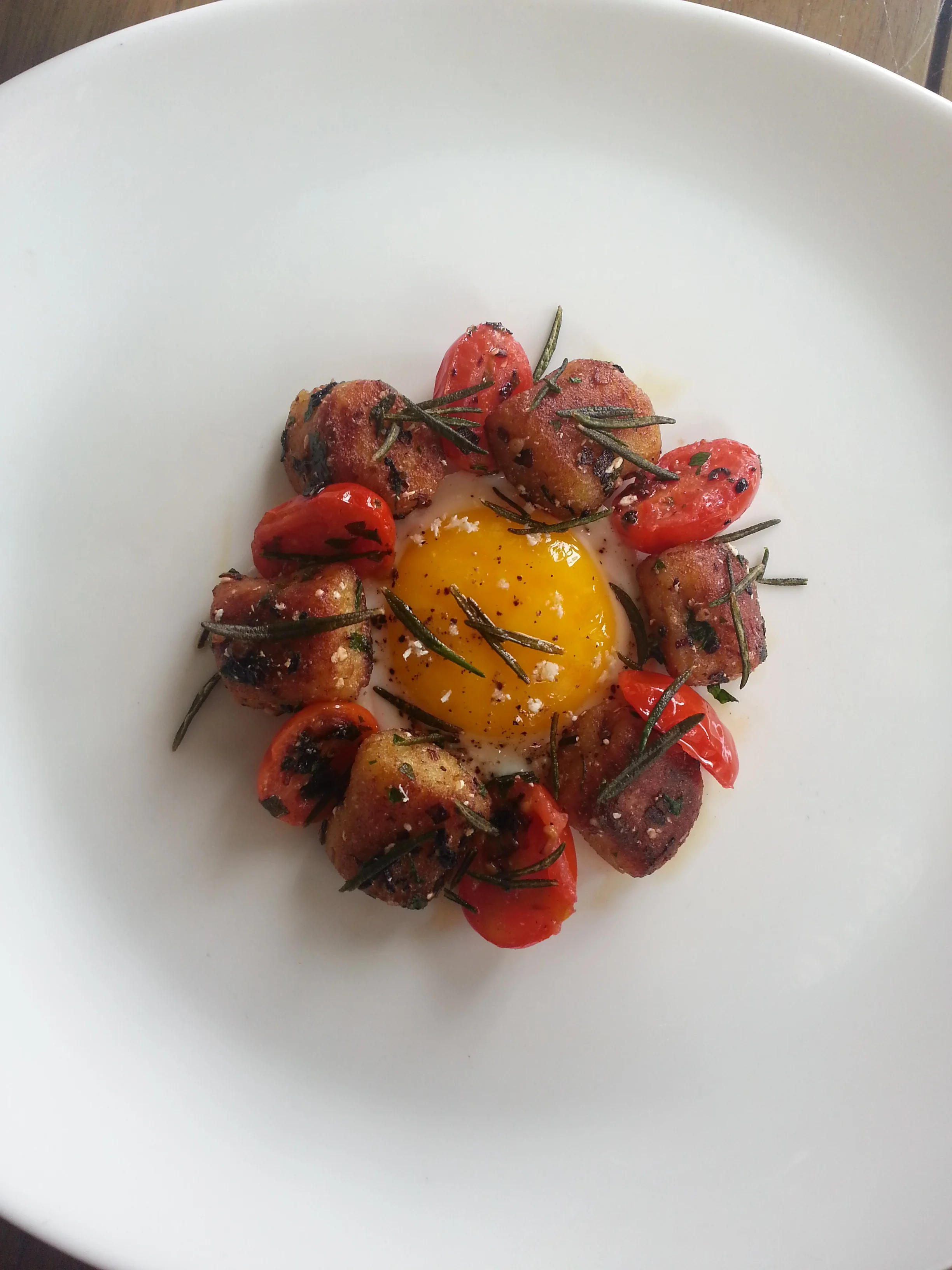 Gnocchi & Egg
