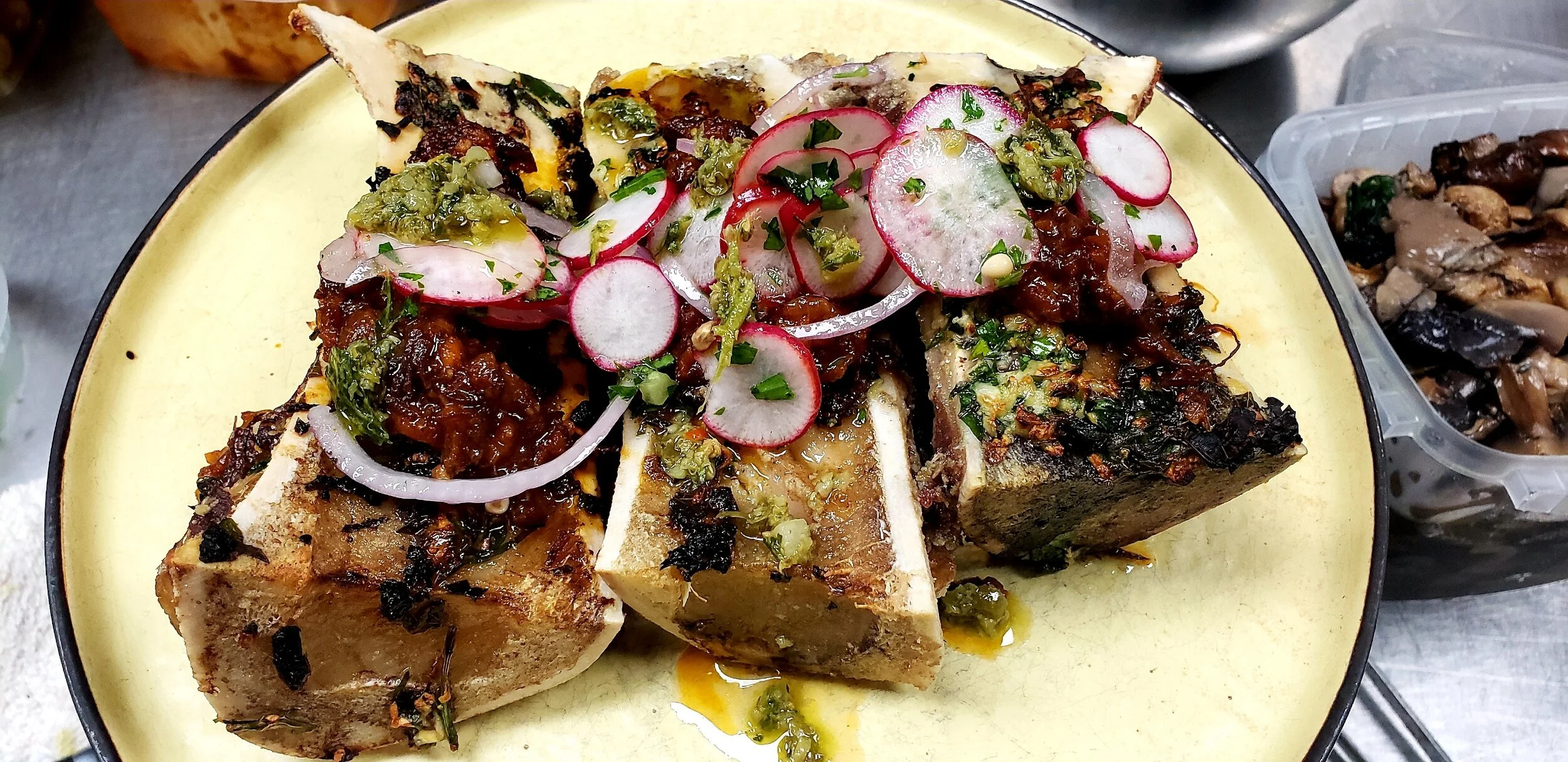 Bone Marrow & Braised/Shreded Short Rib