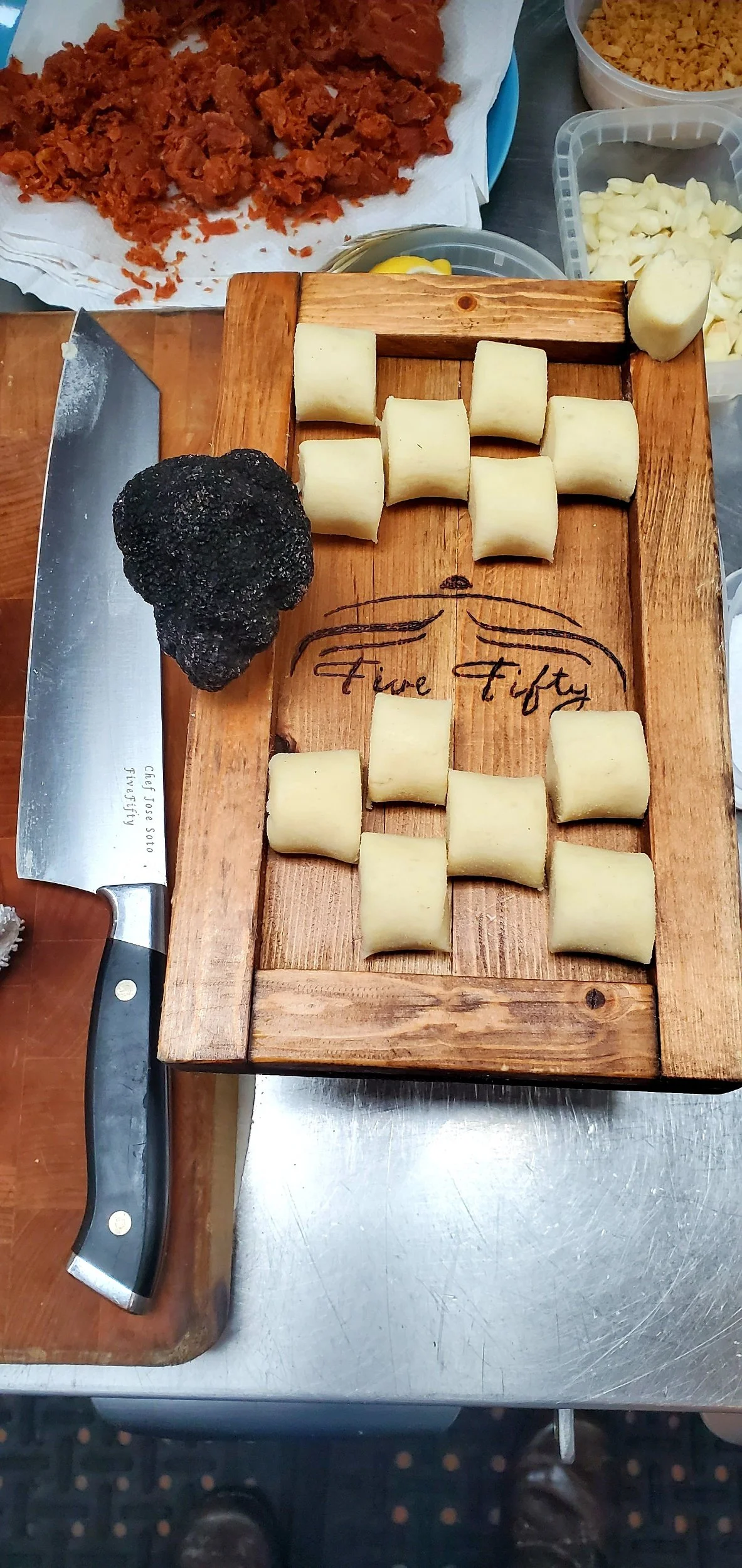 The Knife The Gnocchi And The Truffle