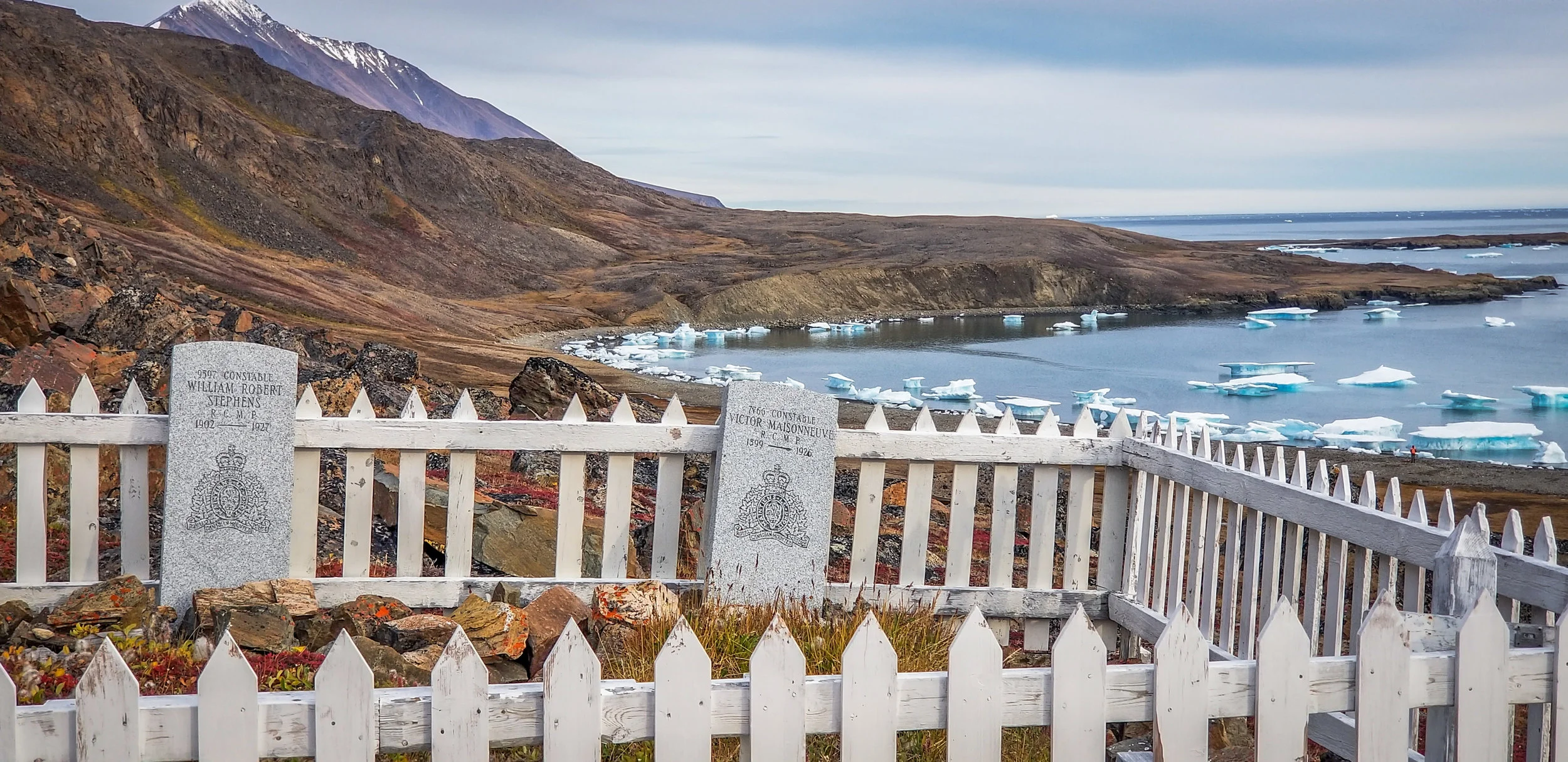 RCMP cemetery at Dundas Harbor, Nunavut