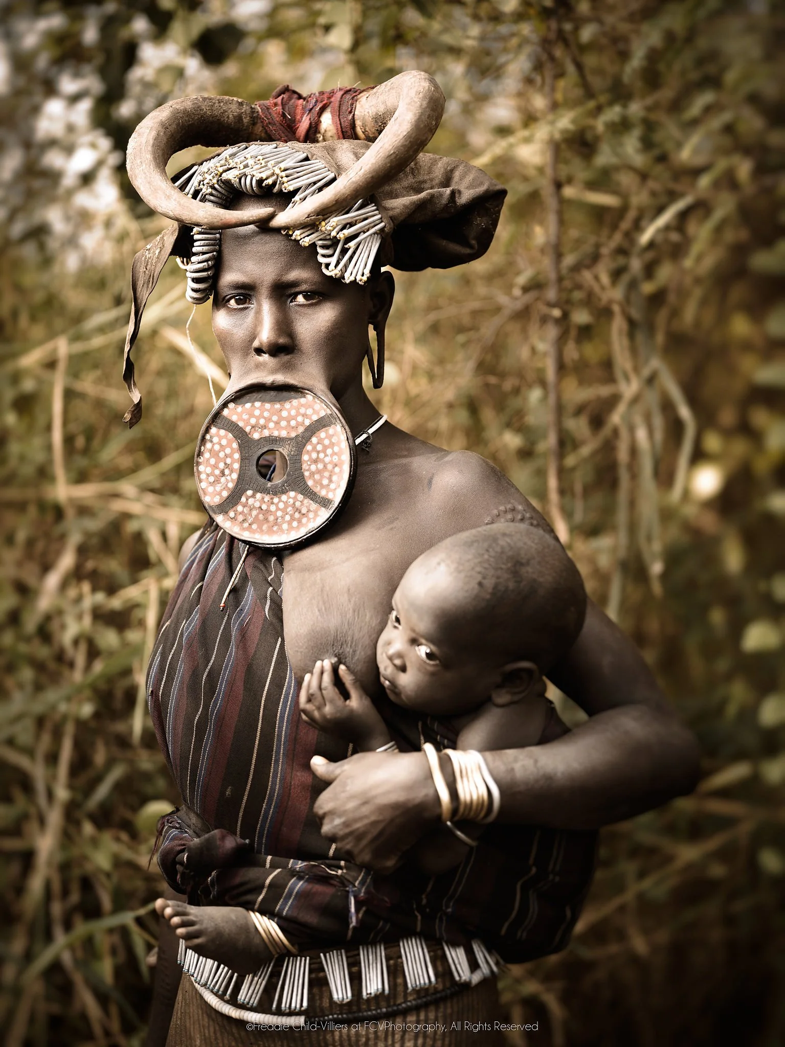 Ngadhori & Gnone | Mursi Tribe
