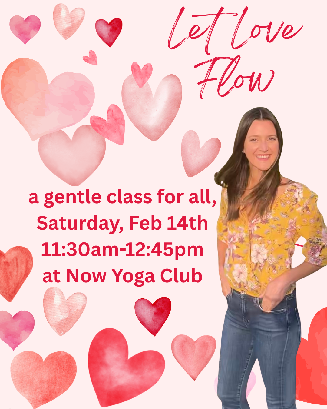 Let Love Flow... A Valentine's Day Yoga Class